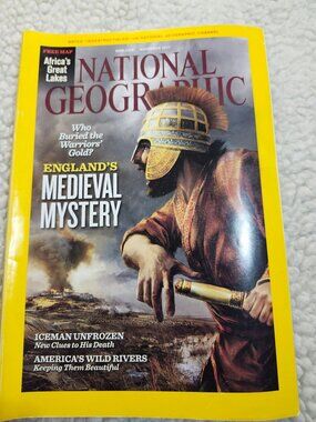 National Geographic Magazine Nov 2011 Englands Medieval Mystery Free Map Iceman